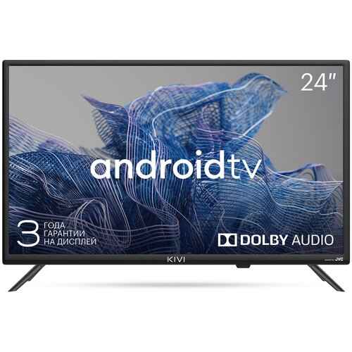 Телевизор 24 Kivi 24H750NB HD 1366x768 Smart TV черный 1565500₽