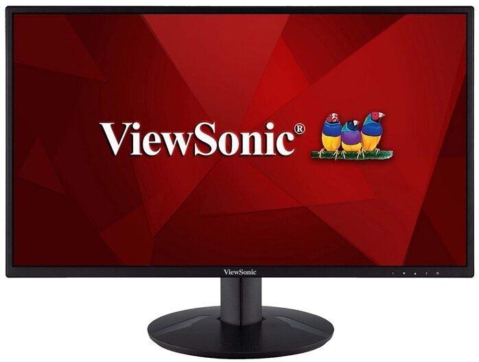 ViewSonic Монитор 23.8 ViewSonic VA2418-sh 1920x1080, черный (D-Sub, HDMI)