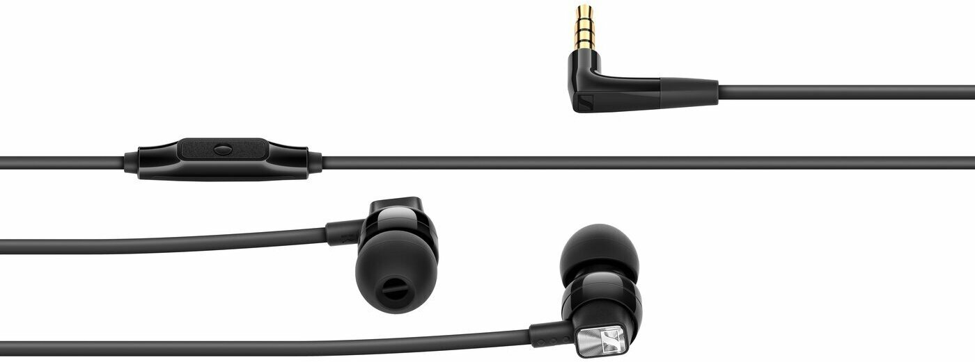 Наушники Sennheiser CX 300S, mini jack 3.5 mm, черный