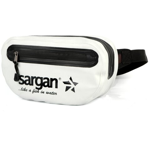 Влагозащитная гермосумка на пояс SARGAN BANANA с Дополнительным карманом белый питомза sargan рак с креплением на пояс