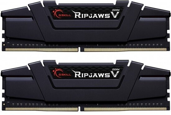 Оперативная память DDR4 G.skill Ripjaws V 16GB (2x8GB kit) 3200MHz CL16 1.35V (F4-3200C16D-16GVKB)