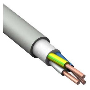 Кабель силовой NYM-J Конкорд 3x2.5 мм², 5 м - фотография № 2