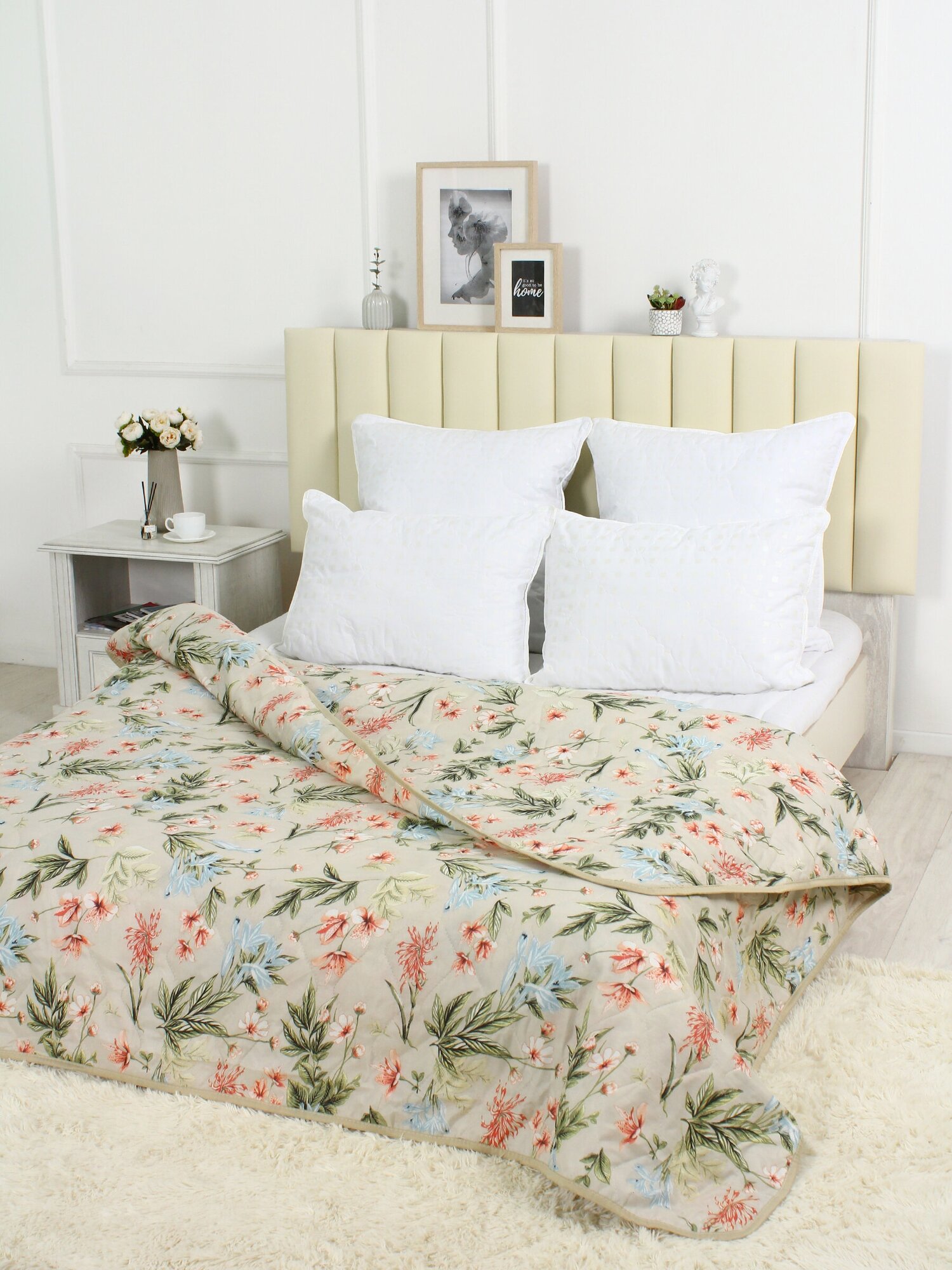 Одеяло Дачное летнее облегченное, 2-х спальное в полиэстере - фотография № 2