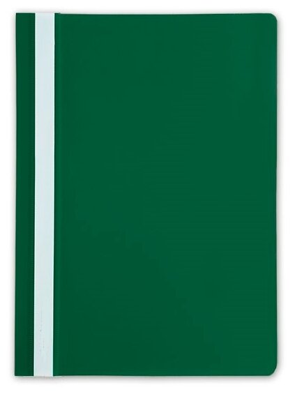 LITE Папка скоросшиватель А4, пластик 110 мкм, зеленый