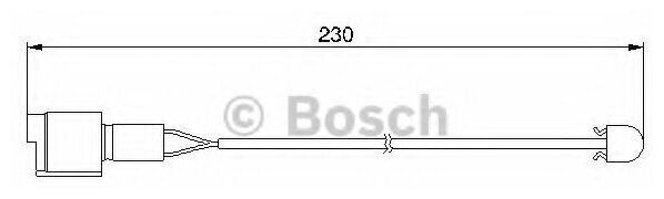 Датчик износа тормозных колодок Bosch 1 987 474 910