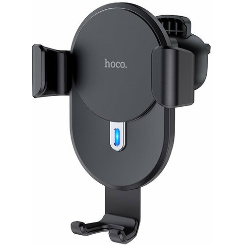 HOCO CW25 Черный Держатель для смартфонов + беспроводное ЗУ держатель для смартфонов беспроводное зу 10w в воздуховод borofone bh204 черный