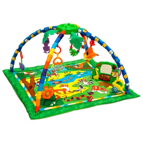 фото Развивающий коврик funkids delux step up gym, forest (cc9990)