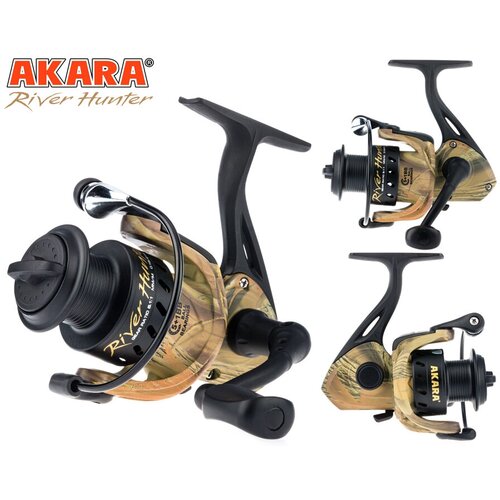 Катушка безынерционная Akara River Hunter катушка безынерционная akara black hunter feeder bhf