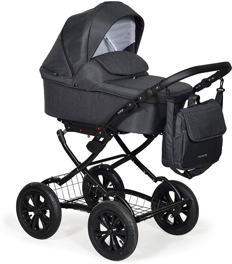 Универсальная коляска Indigo Charlotte 18 Classic 12 2 в 1, Cr39