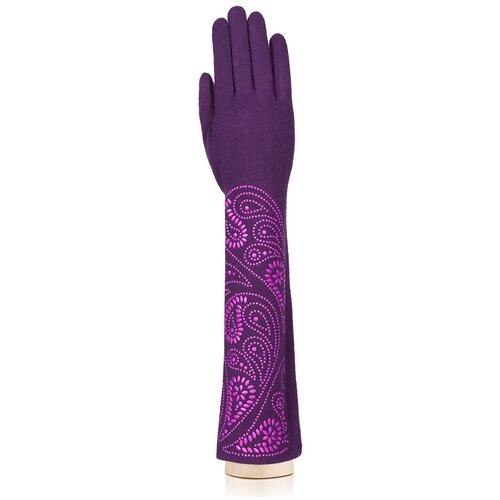 Перчатки женские Labbra, размер 7(S), фиолетовый