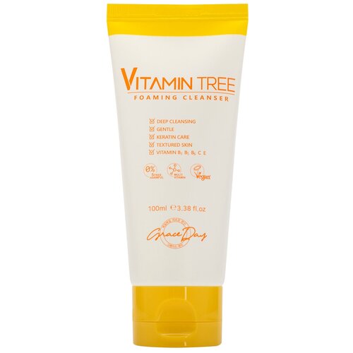 Пенка для умывания с витаминами Grace Day Vitamin Tree Foaming Cleanser 100ml