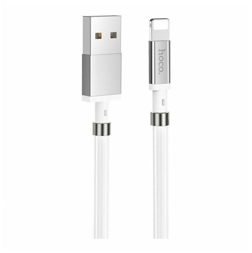Дата-кабель Hoco U91 USB-Lightning, 1 м, белый