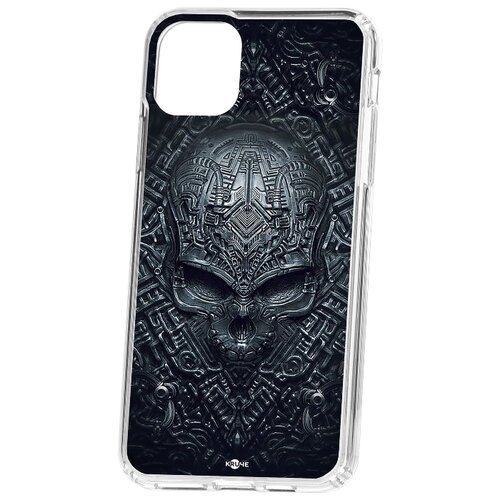 фото Чехол на ip 11 pro max kruche print череп техно