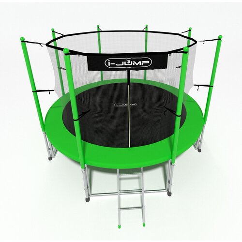 Батут I-JUMP 8ft-light-green батут i jump 8ft el light blue