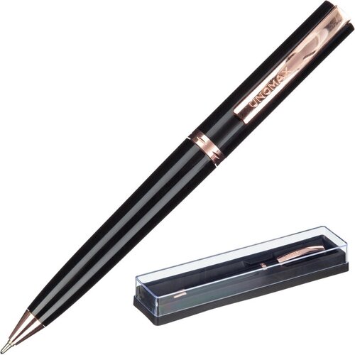 ручка для письма baoer br202 Ручка шариковая автоматическая Unomax Estella д. ш 0,7мм лин 0,5мм синий