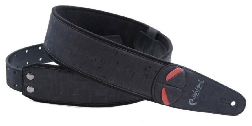 8401070040705 Steady Mojo Cork Black Ремень для гитары, RightOn Straps