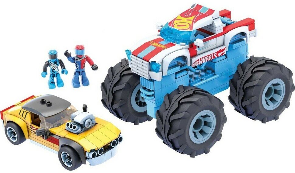 Конструктор Mega Construx Hot Wheels Роджер Доджер и Гонщик GYG22