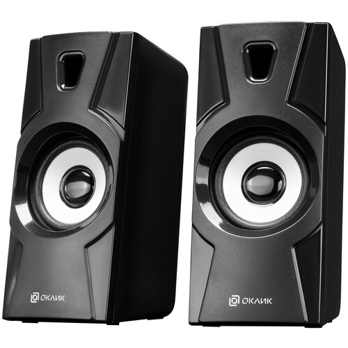 Компьютерная акустика 20 Oklick OK-119 черный 4Вт 1458474 138400₽