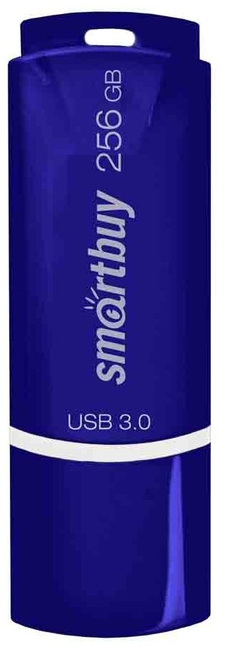 Флеш-накопитель USB 3.0/3.1 Gen1 Smartbuy 256 GB Crown Blue (SB256GBCRW-B)