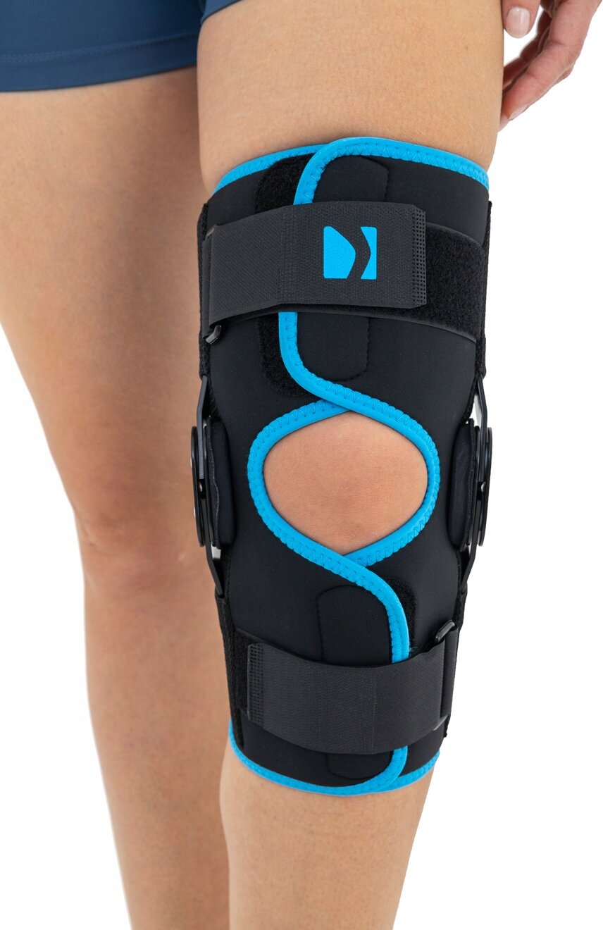 Открытый ортез коленного сустава с полицентрическими нерегулируемыми шинами Reh4Mat Am-osk-o/2 размер S