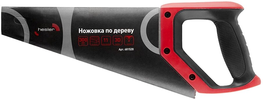 Пилы И Ножовки Ручные Ножовка по дереву Hesler 300 мм 11 зуб/дюйм мелкий зуб