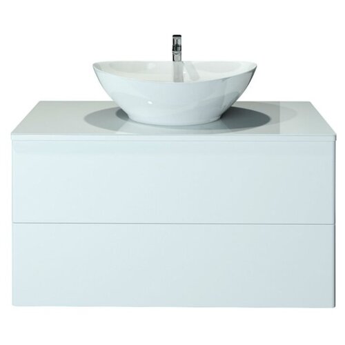 фото Тумба подвесная otto c раковиной гамма 560 orange