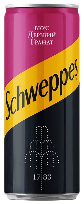 Газированный напиток Schweppes Дерзкий гранат