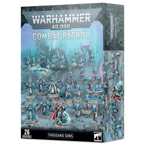 Набор пластиковых моделей Warhammer 40000 Combat Patrol: Thousand Sons набор пластиковых моделей warhammer 40000 aeldari shining spears