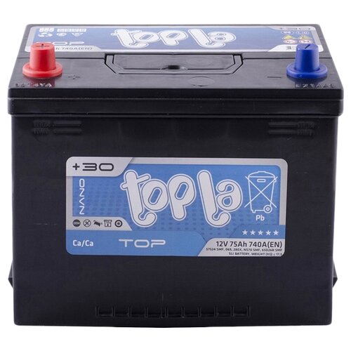 Автомобильный аккумулятор Topla Top JIS 118975, 260x175x220, полярность прямая