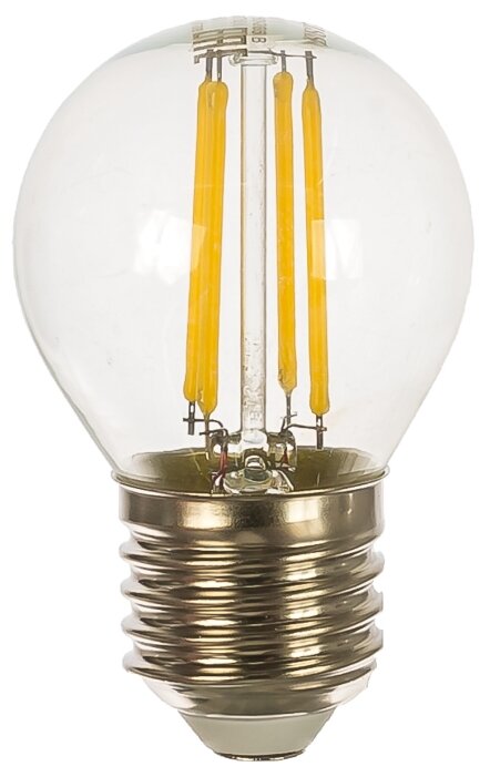 Лампа LED Globe E27 5W 4100K Gauss Filament 105802205 15629412