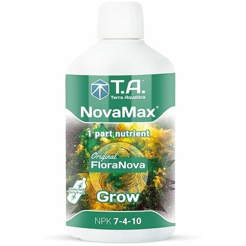 Удобрение для растений GHE Terra Aquatica NovaMax Grow 500мл, удобрение на стадию вегетации