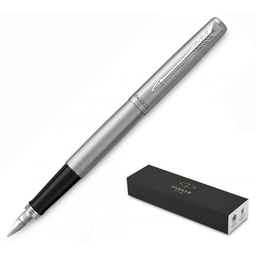 Ручка перьевая JOTTER STAINLESS STEEL CT, синий картр.1,0мм 2030946 Франция