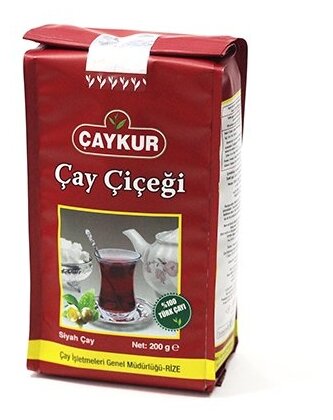 Чай черный Caykur Cay Cicegi, натуральный, бренди, 200 г, 1 пак.