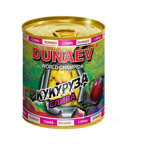 фото Dunaev добавка в прикормку, металлобанка dunaev (слива/слива)