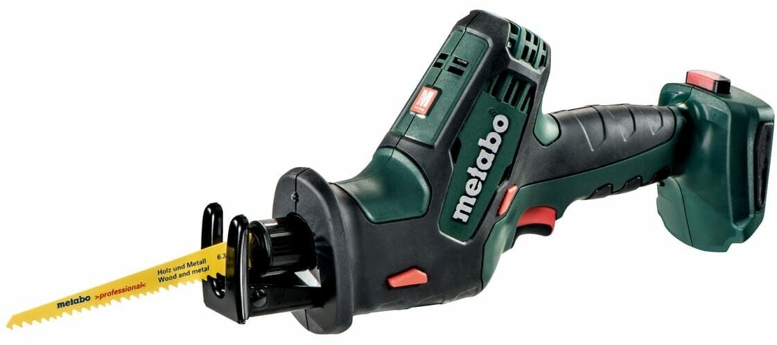 Пила сабельная аккумуляторная METABO SSE 18 LTX Compact 4.0Ач х1 - фотография № 6