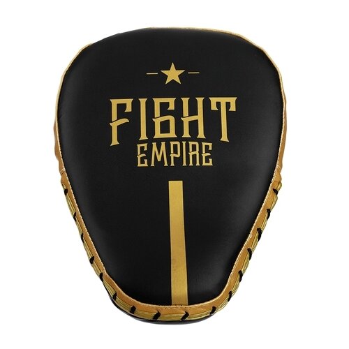 фото Тренировочная лапа fight empire pro 4154067 черный/золотистый