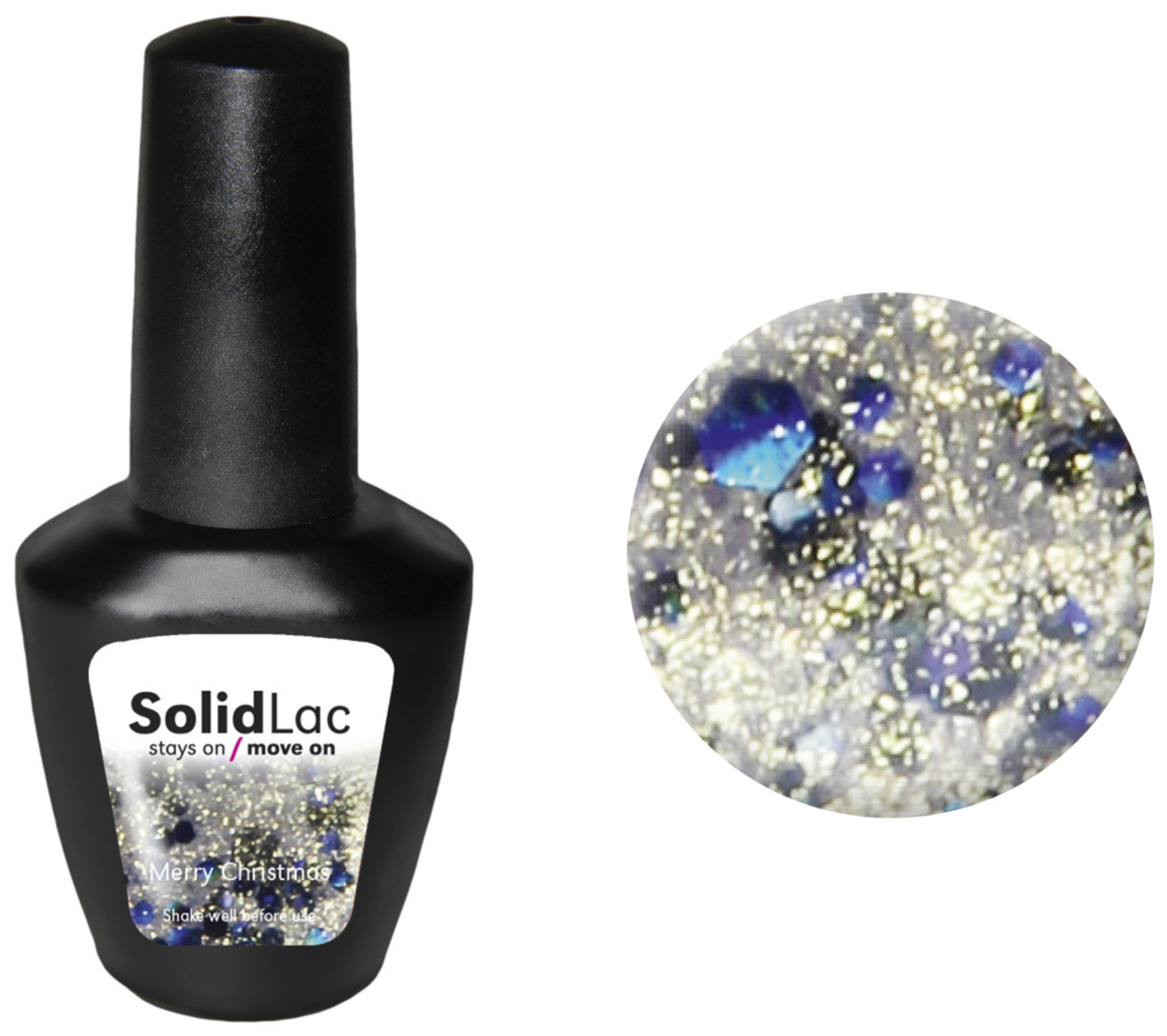 Nail Creation Гель-лак для ногтей SolidLac, 15 мл, цвет Merry Christmas