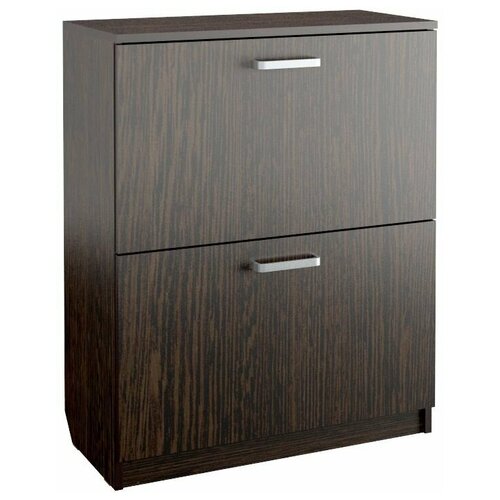 Обувница тумба для обуви О-1 704870332 мм Дуб Венге для хранения обуви в прихожей Династия 06010 6520₽