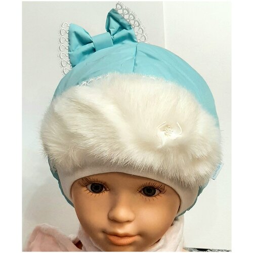 фото Шапка детская зимняя дарина , размер 48 бастет