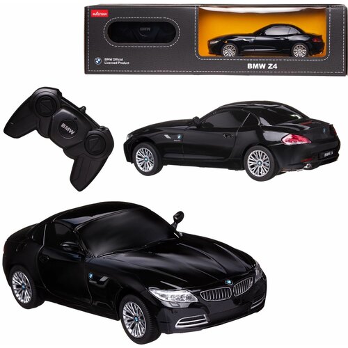 Машина р/у 1:24 BMW Z4 цвет черный, 2,4G, 26,5х13х11см машинка rastar bmw z4 95900 1 18 24 см красный