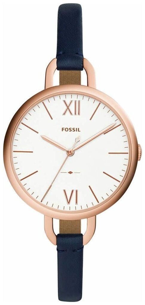 Наручные часы FOSSIL Annette ES4355, золотой, синий