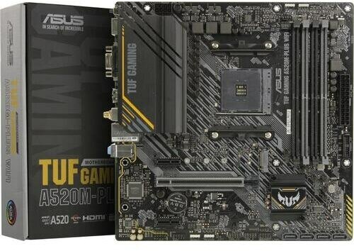 Материнская плата Asus TUF GAMING A520M-PLUS WIFI