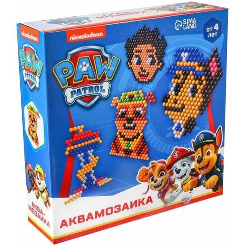 Аквамозаика Команда Щенячий Патруль 4 фигурки 627₽