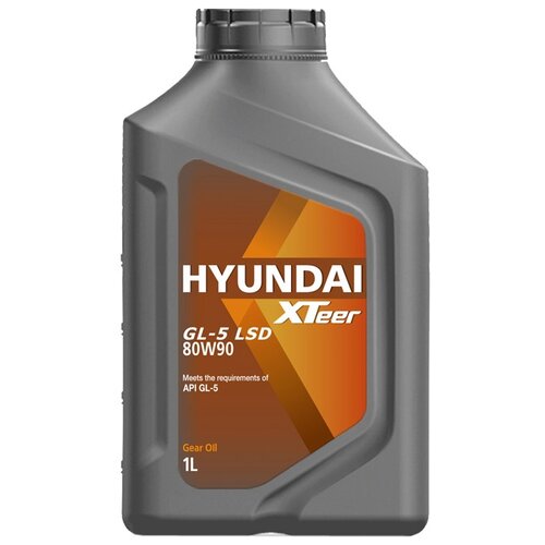 фото Масло трансмиссионное hyundai xteer gear oil-5 lsd 80w90, 80w-90, 4 л