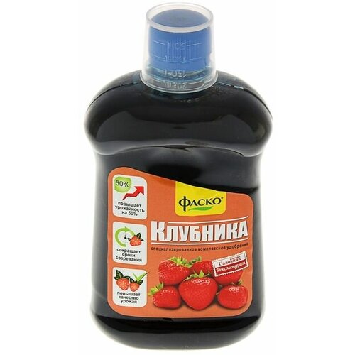 гидролат клубники 500 мл Удобрение органоминеральное Фаско, жидкое, в бутылках, для Клубники, 500 мл