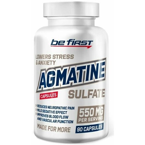 Be First Agmatine Sulfate 90 Capsules