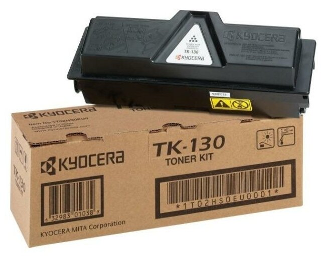 Тонер-картридж Kyocera TK-130 1T02HS0EUC для FS-1300D/1300DN/1028/1350DN/FS-1028/1128MFP 1T02HS0EU0