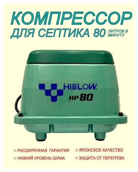 Компрессор HIBLOW HP-80