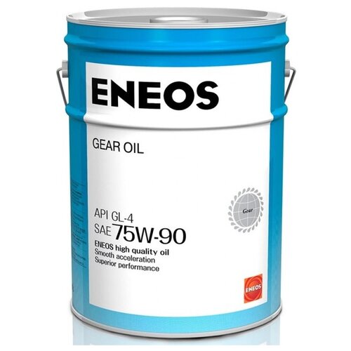 Масло трансмиссионное ENEOS GL-4 для механических КПП 75W90, п/синтетика, 4 литра 8809478942513
