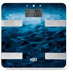 Весы напольные электронные / Платформенные весы / Бытовые напольные весы Holt HT-BS-010 море - изображение